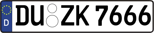 DU-ZK7666