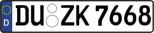 DU-ZK7668