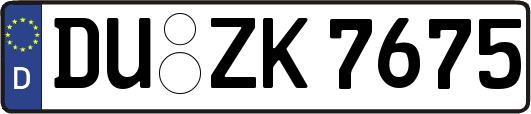 DU-ZK7675