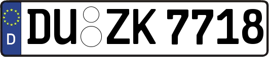 DU-ZK7718