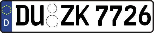 DU-ZK7726