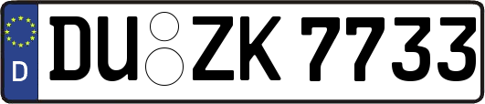 DU-ZK7733