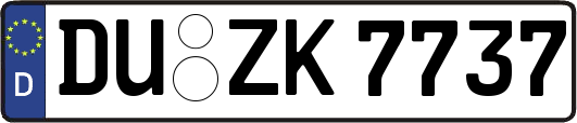 DU-ZK7737