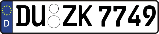 DU-ZK7749