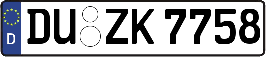 DU-ZK7758