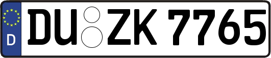 DU-ZK7765