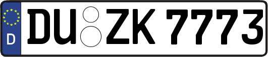 DU-ZK7773