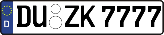 DU-ZK7777