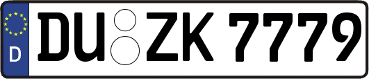 DU-ZK7779