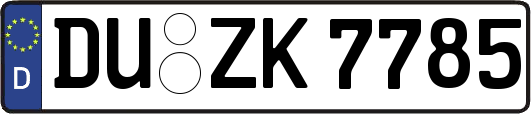DU-ZK7785