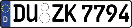 DU-ZK7794
