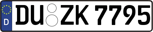 DU-ZK7795
