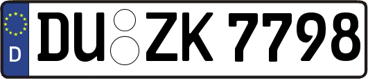 DU-ZK7798