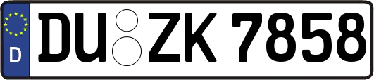 DU-ZK7858