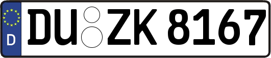DU-ZK8167