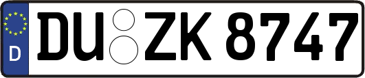 DU-ZK8747