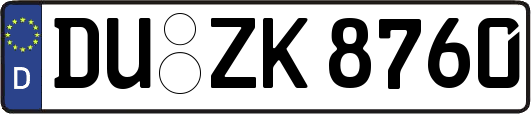 DU-ZK8760
