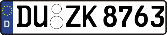 DU-ZK8763