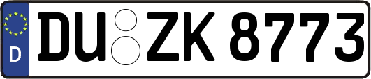 DU-ZK8773