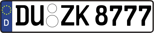 DU-ZK8777