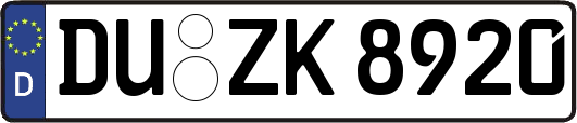 DU-ZK8920