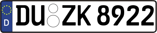 DU-ZK8922