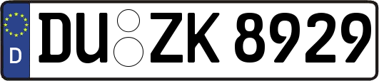 DU-ZK8929