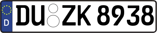 DU-ZK8938