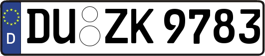 DU-ZK9783