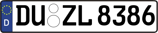 DU-ZL8386