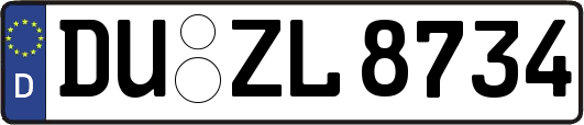 DU-ZL8734