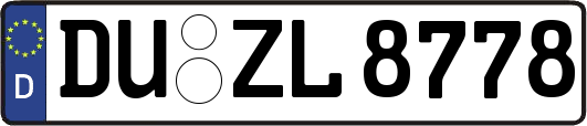 DU-ZL8778