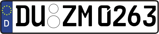DU-ZM0263