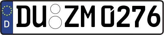 DU-ZM0276