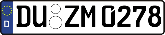 DU-ZM0278