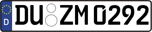 DU-ZM0292