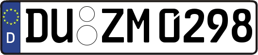 DU-ZM0298