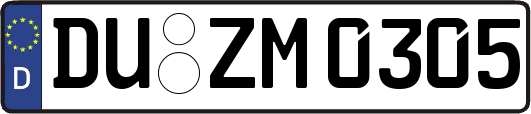 DU-ZM0305