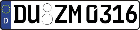 DU-ZM0316