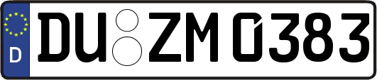 DU-ZM0383