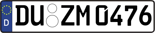 DU-ZM0476
