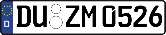 DU-ZM0526