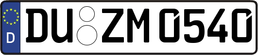 DU-ZM0540