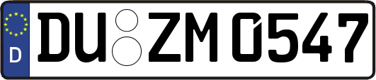 DU-ZM0547