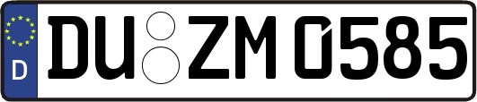 DU-ZM0585
