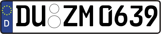 DU-ZM0639