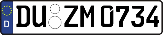 DU-ZM0734
