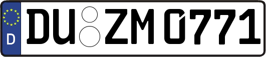 DU-ZM0771