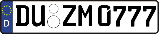 DU-ZM0777