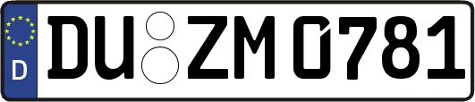 DU-ZM0781